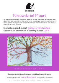 Sheeque nieuwsbrief maart 2017